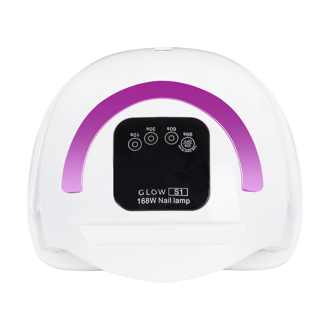 UV Lamp Nagels Dual LED Glow S1 168W Wit-Roze