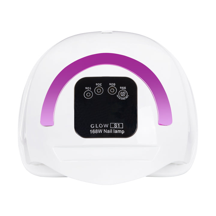 UV Lamp Nagels Dual LED Glow S1 168W Wit-Roze