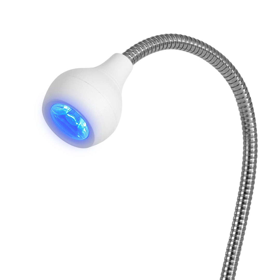 UV Lamp LED met Klem Glow Snake Wit