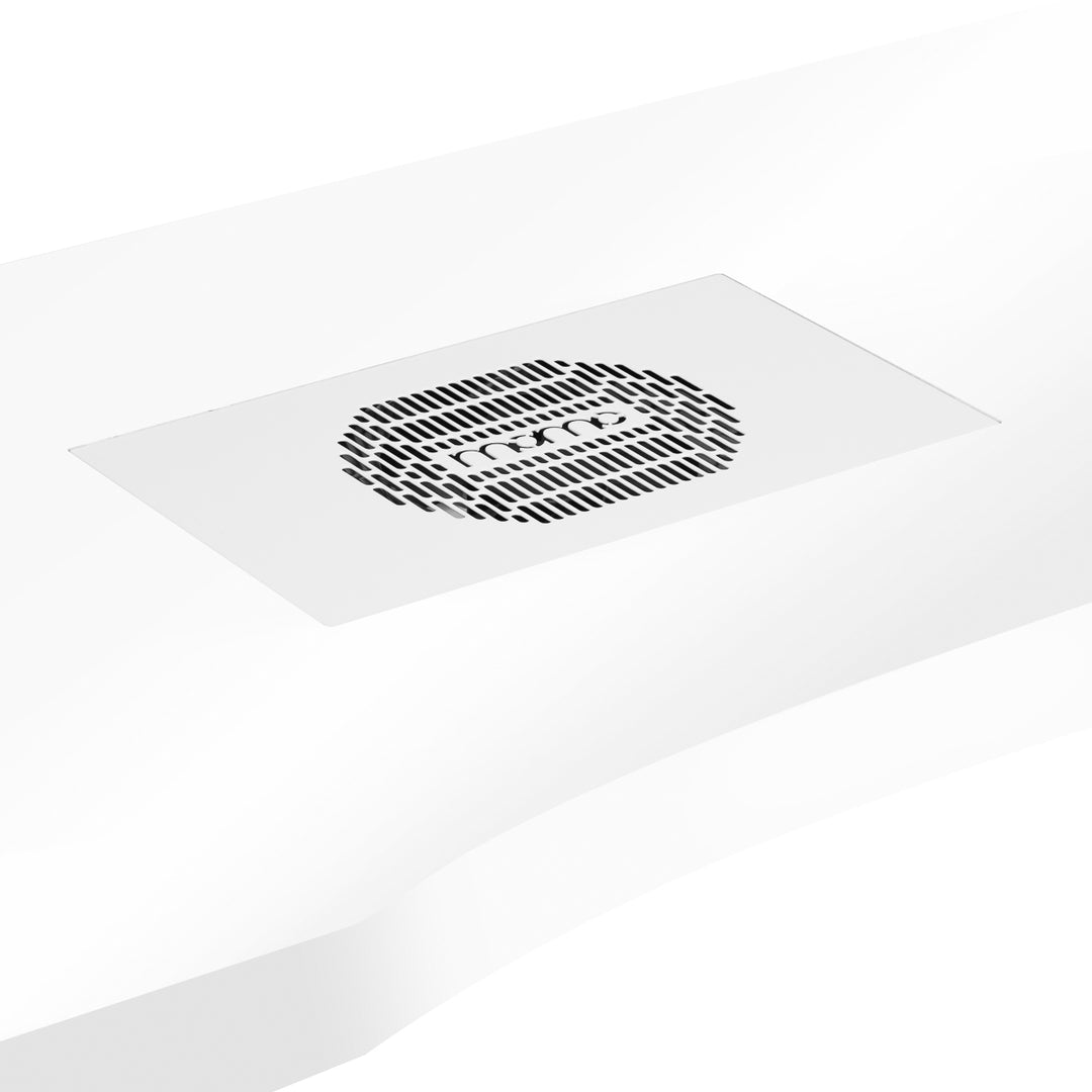 Manicuretafel Momo 04 Zwart-Wit met Afzuiging 4