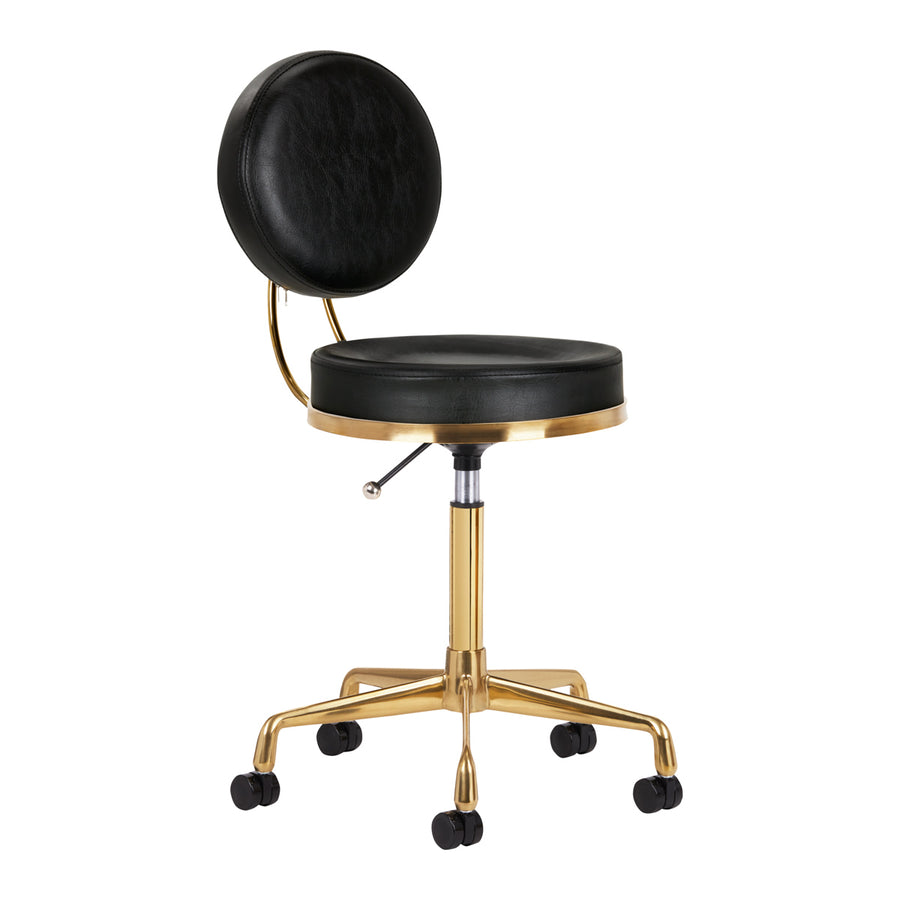 Tabouret H5 Goud Zwart 1