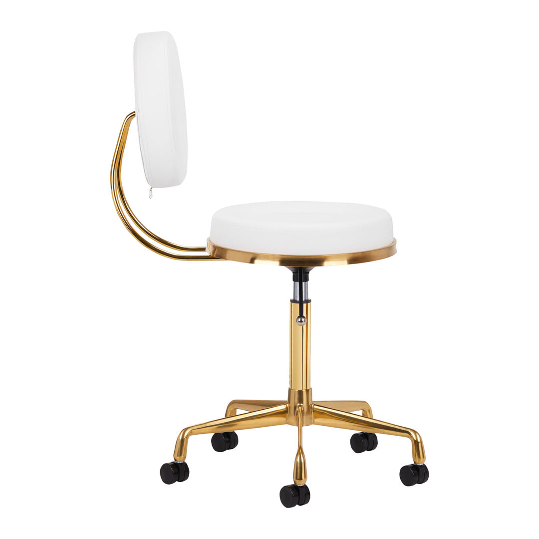Tabouret H5 Goud Wit 4
