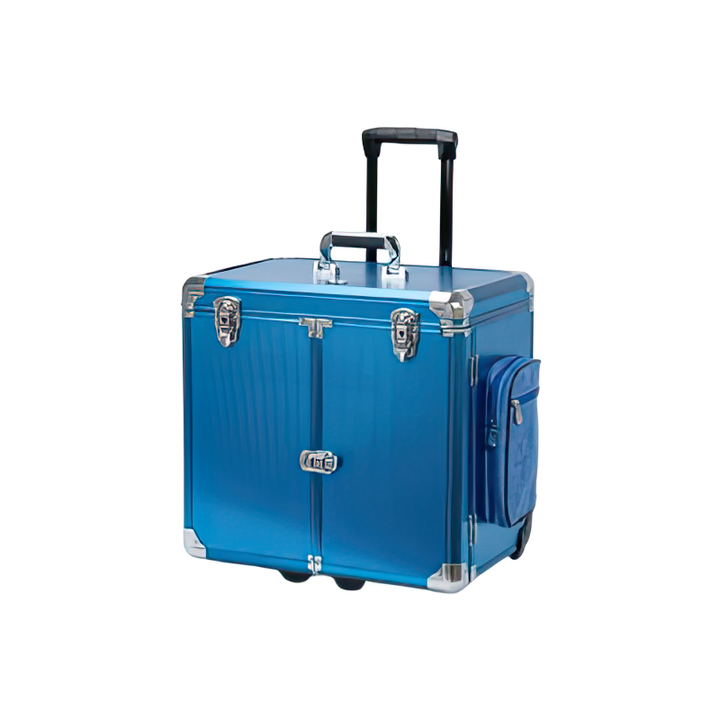 Pedicurekoffer met Trolley Clinic Club Follow Me Amburex Blauw 4