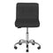 Salonstoel met Wielen Verstelbaar A-5299 Zwart