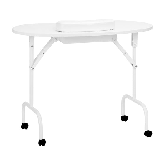 Manicure Tafel Inklapbaar met Draagtas 4031 Wit