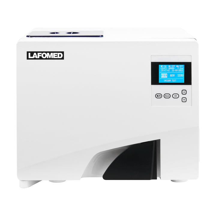 Autoclaaf Lafomed Premium Line LFSS12AA LCD met Printer 12 L Klasse B Medisch - afbeelding 2