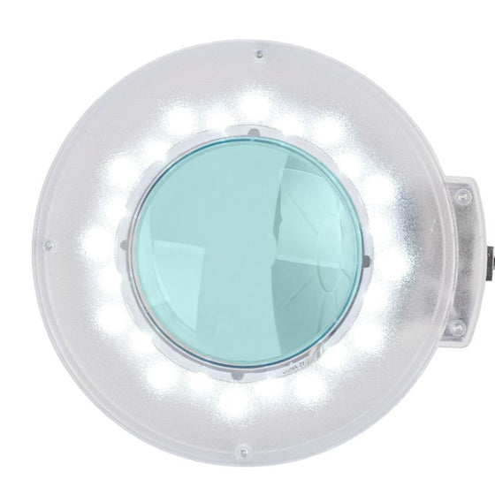 Loeplamp LED 5D op Statief S5 Wit