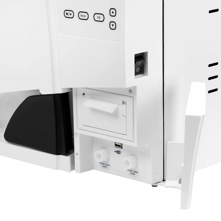 Autoclaaf Lafomed Premium Line LFSS18AA LCD met Printer 18 L Klasse B Medisch - afbeelding 9