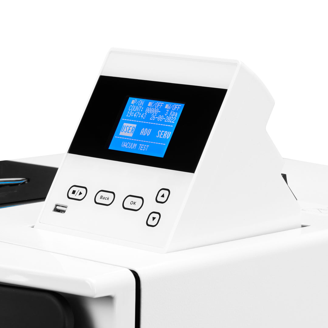 Lafomed Compact Line LFSS18AC LCD met printer 18 L klasse B medisch 7