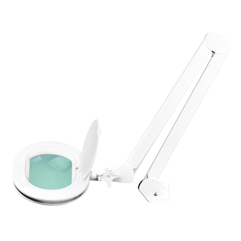 Loeplamp LED 60 SMD 5D op Statief Instelbare Lichtsterkte Elegante 6028 Wit - afbeelding 2