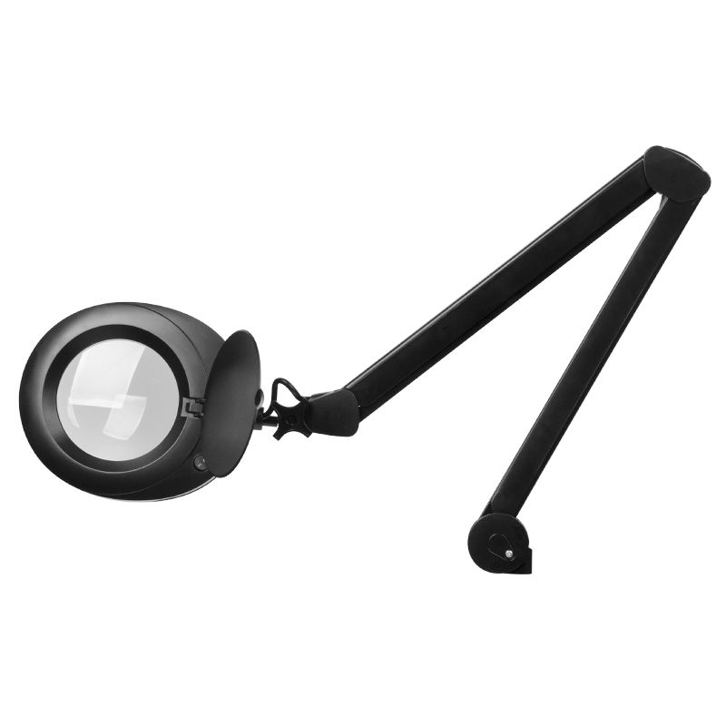 Loeplamp LED 60 SMD 5D met Schroefklem Elegante 6025 Zwart