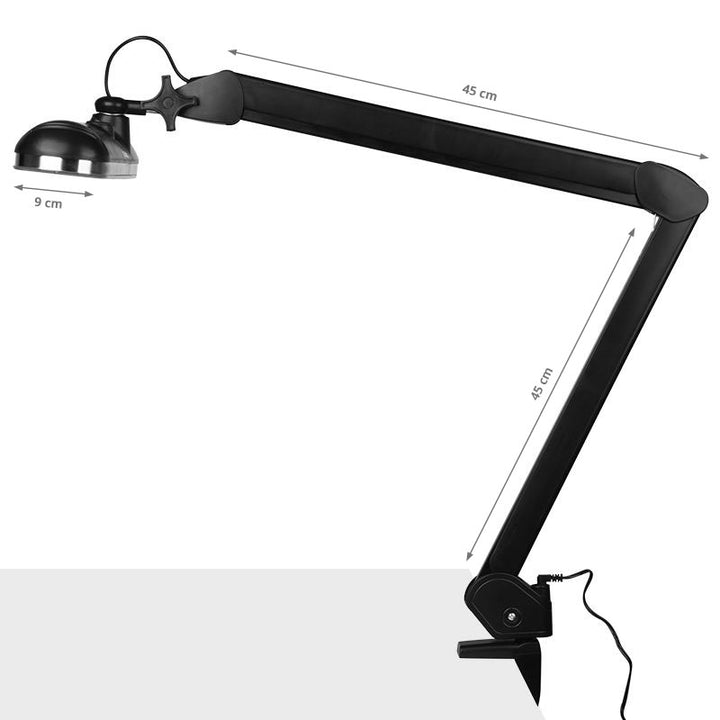 LED Lamp Schoonheidssalon met Klem Elegante 801S Zwart - afbeelding 5
