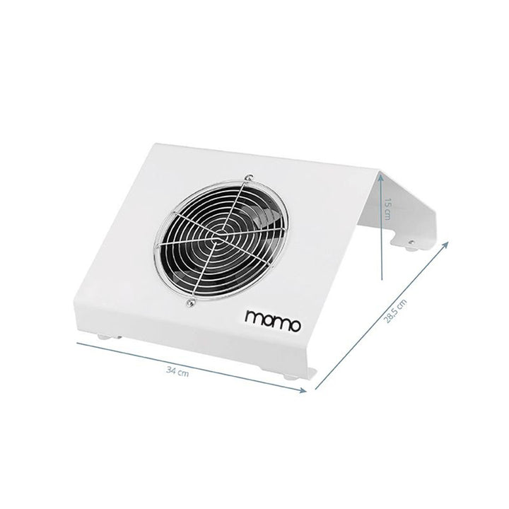 Stofafzuiger voor Nagels Momo X-2S 65W Professional Wit