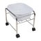 Voetenbad Pedicure Compact op Wielen Chroom