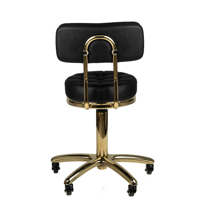 Tabouret Verstelbaar AM-961 Goud-Zwart - afbeelding 4