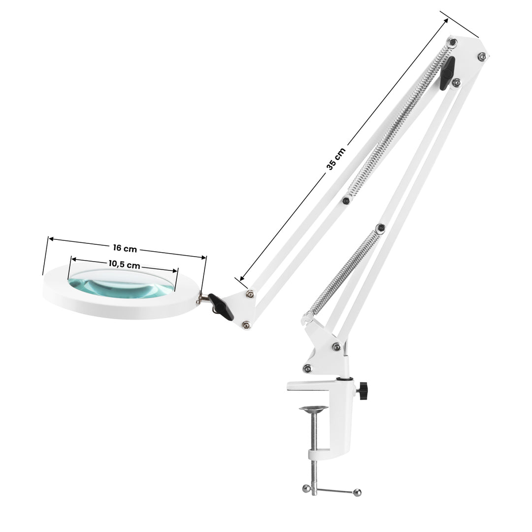 Loeplamp LED SMD 8D met Schroefklem USB Glow 308 Wit Loeplamp LED SMD 8D met Schroefklem USB Glow 308 Wit