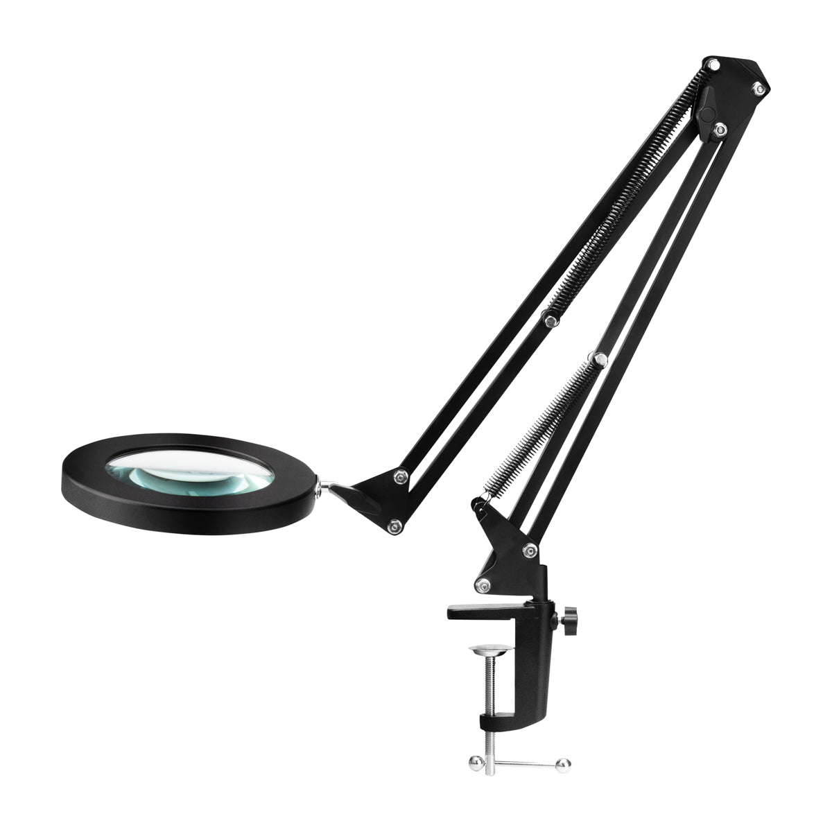 Loeplamp LED SMD 8D met Schroefklem USB Glow 308 Zwart