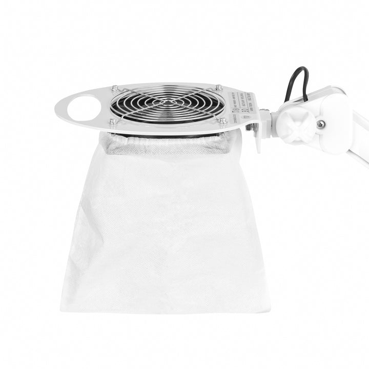 Stofafzuiger voor Nagels op Statief Momo 6606 Wit - afbeelding 2