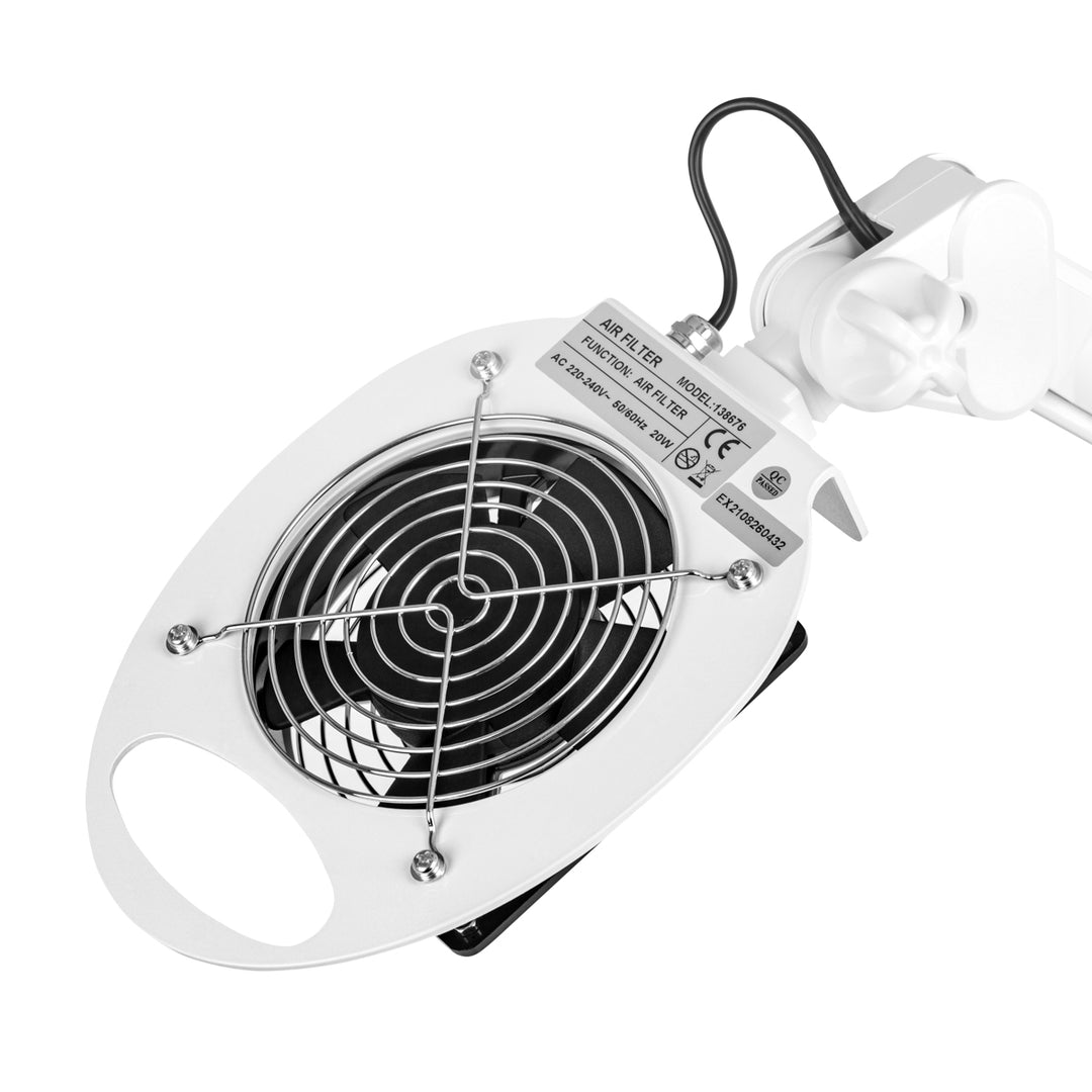 Stofafzuiger voor Nagels op Statief Momo 6606 Wit - afbeelding 3