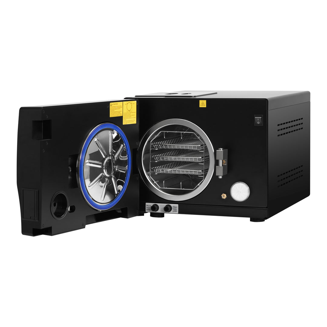 Lafomed Autoclaaf Standard Line LFSS12AA LED met printer 12 L klasse B medisch zwart 3