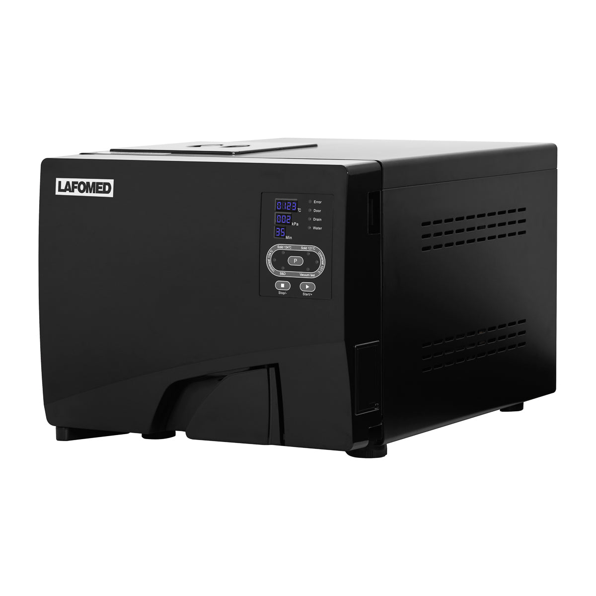 Autoclaaf Lafomed Standard Line LFSS08AA LED met Printer 8 L Klasse B Medisch Zwart