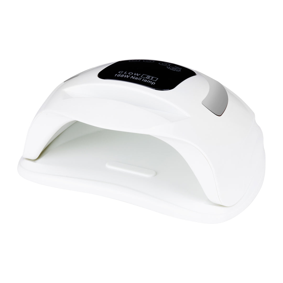 UV Lamp Nagels Dual LED Glow S1 168W Wit-Zilver - afbeelding 2