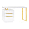 Manicure Tafel 3311G Goud-Wit