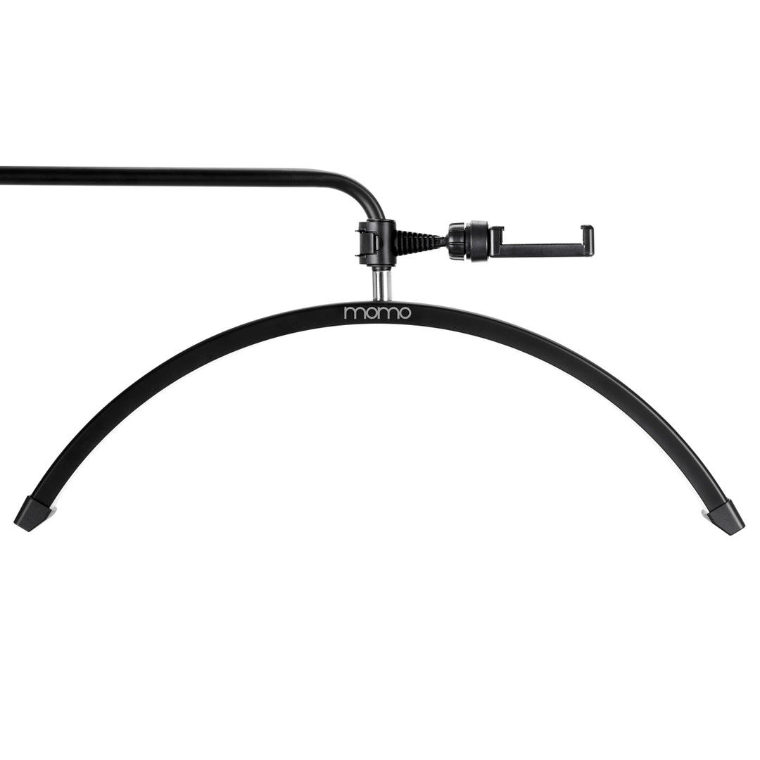 Wimperlamp LED met Statief en Instelbare Kleur- en Lichtintensiteit Momo Moon MX6 Zwart - afbeelding 2