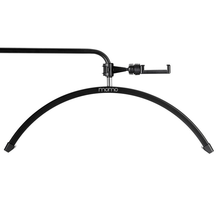 Wimperlamp LED met Statief en Instelbare Kleur- en Lichtintensiteit Momo Moon MX6 Zwart - afbeelding 2