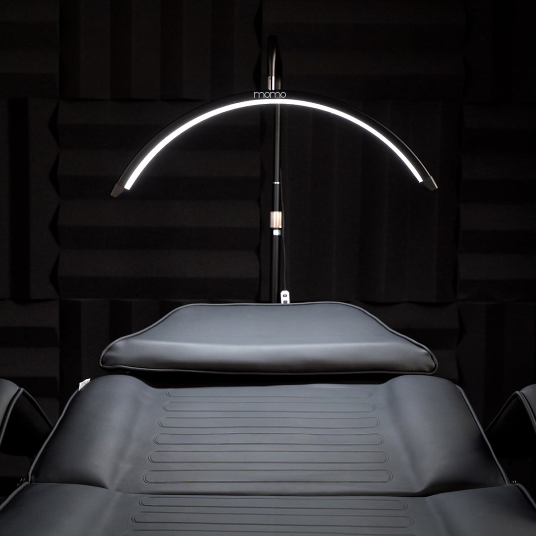 Wimperlamp LED met Statief en Instelbare Kleur- en Lichtintensiteit Momo Moon MX6 Zwart - afbeelding 14