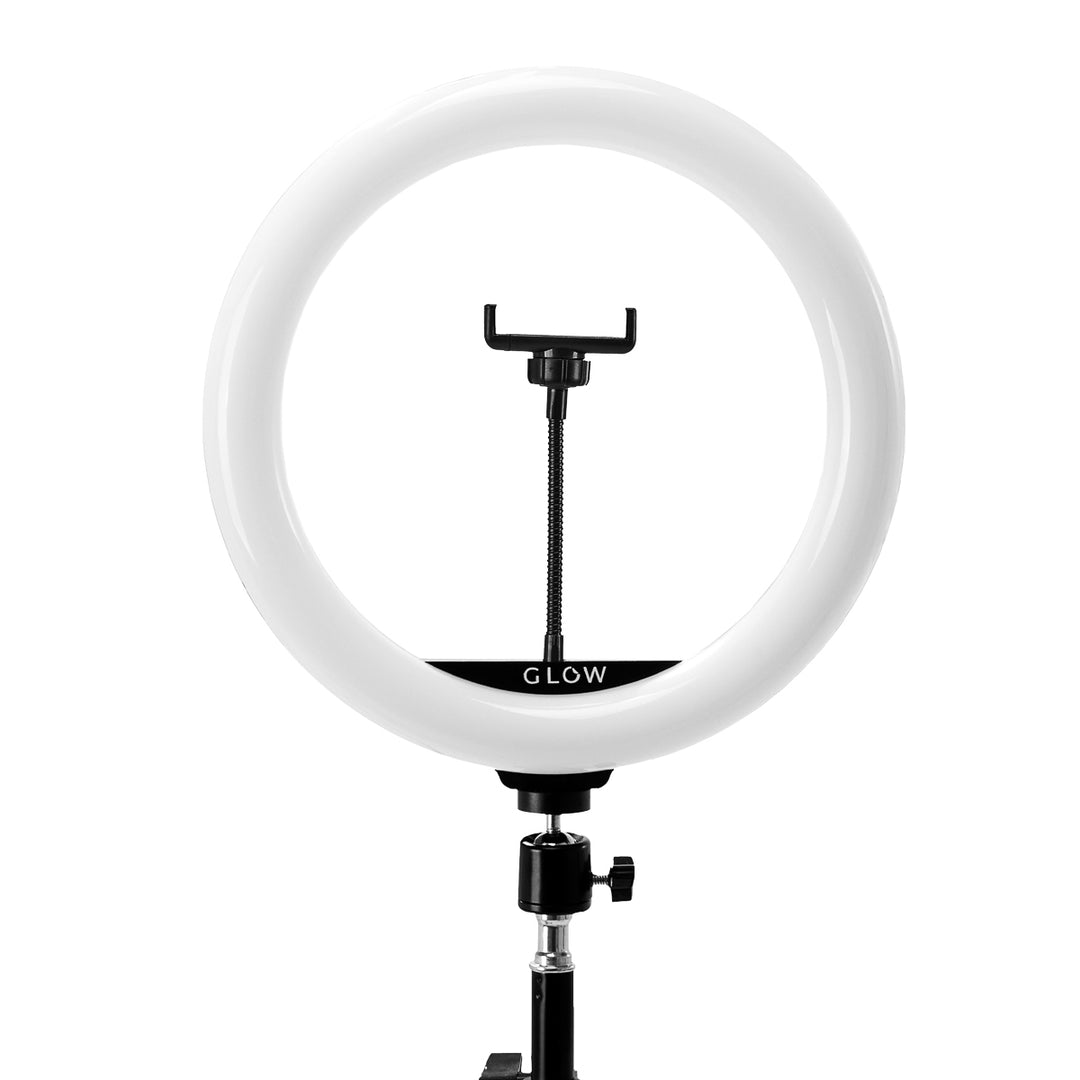 Ringlamp Glow 10" met statief 10W Zwart 3