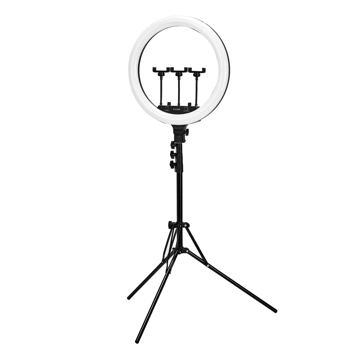 Ringlamp met Statief Glow 18" 45W Zwart RGB