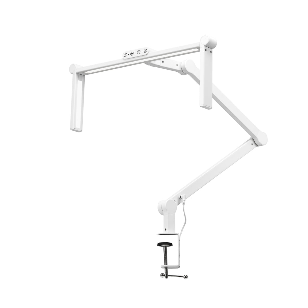 LED Lamp met Klem en Instelbare Kleur- en Lichtintensiteit Glow L03 Wit - afbeelding 3