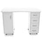 Manicure Tafel 2027 Wit met Wielen