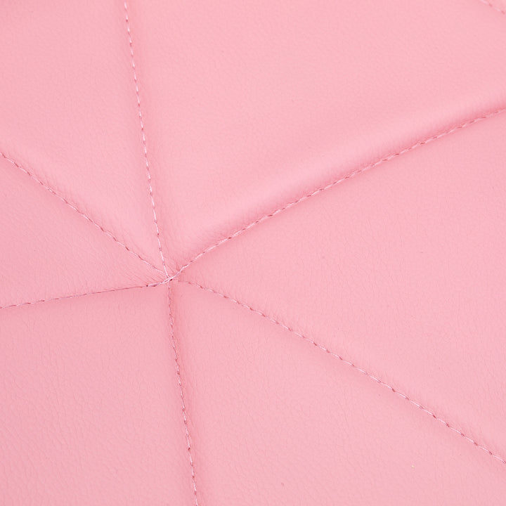 Salonstoel met Wielen Verstelbaar 4Rico QS-06 Goud-Roze - afbeelding 6