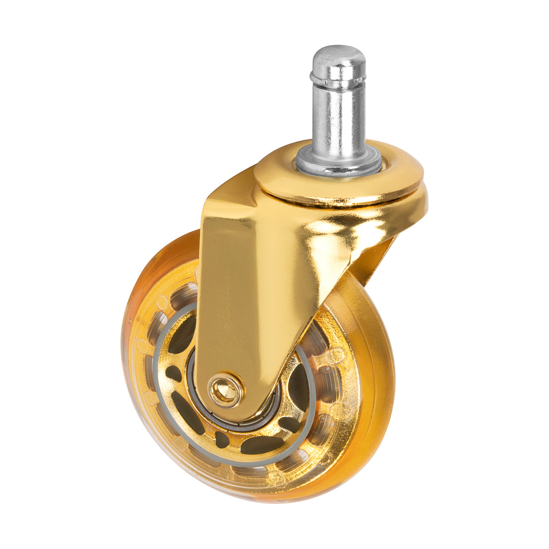 Wielenset Tabouret Roll Speed Goud 5 stuks - afbeelding 2