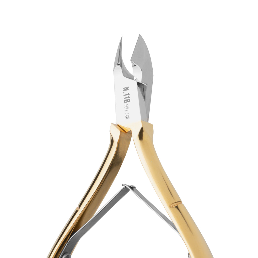 Nageltang Nghia Export N-118 8 mm Goud - afbeelding 3