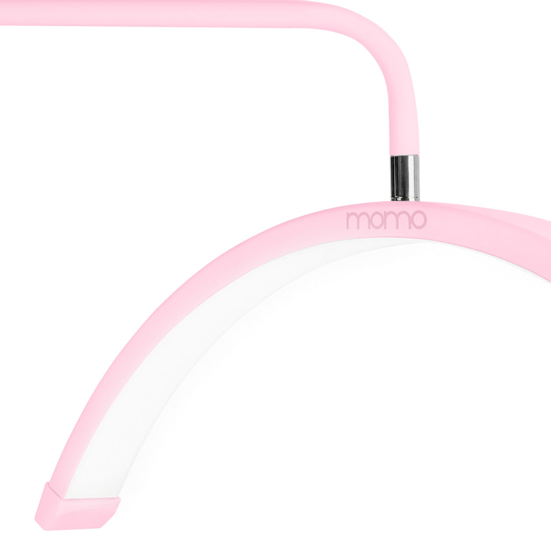 Wimperlamp LED met Statief en Instelbare Kleur- en Lichtintensiteit Momo Moon MX6 Roze