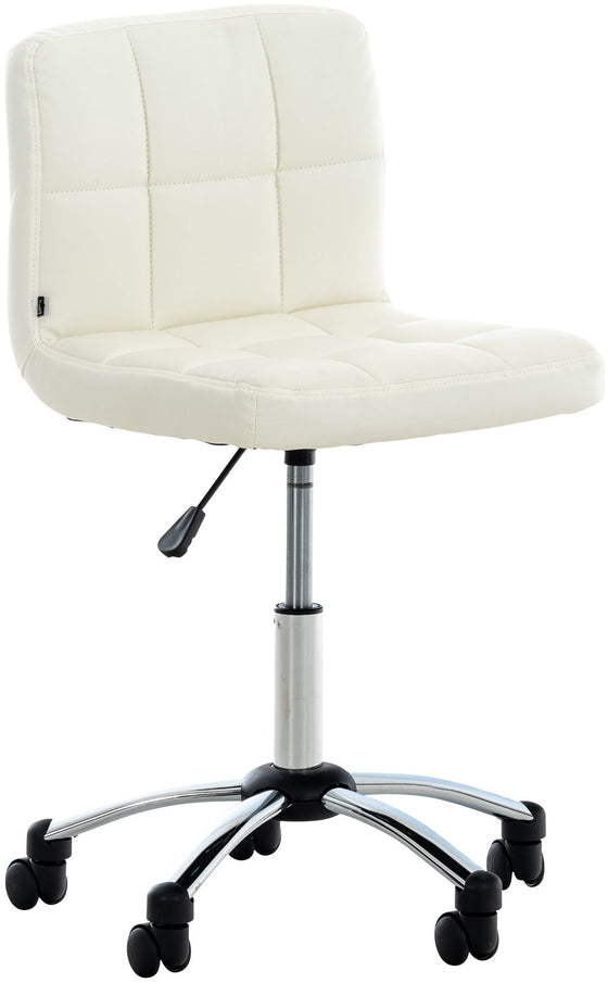 Tabouret met Rugleuning 103 Wit