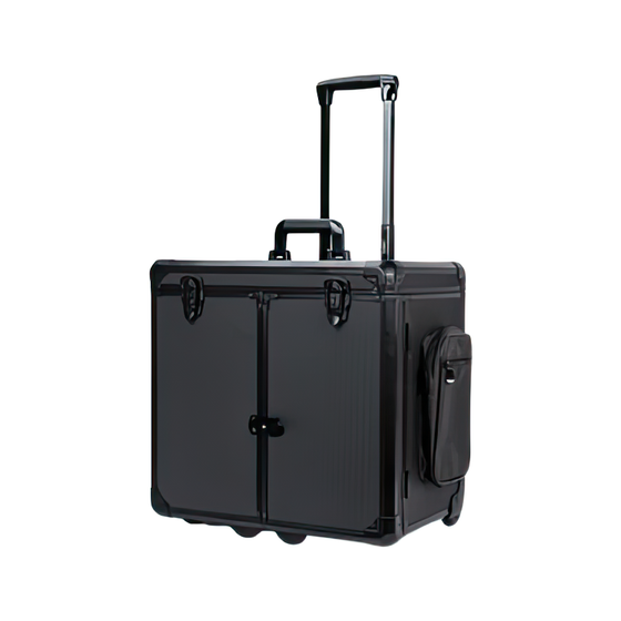 Pedicure Koffer met Trolley Clinic Club Follow Me Amburex Zwart