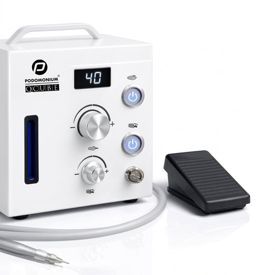 Pedicuremotor Nattechniek PodoMonium QCube