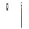 Acurata Frees RVS Trepan Kroon ⌀2.7/7.5 mm Extra fijn