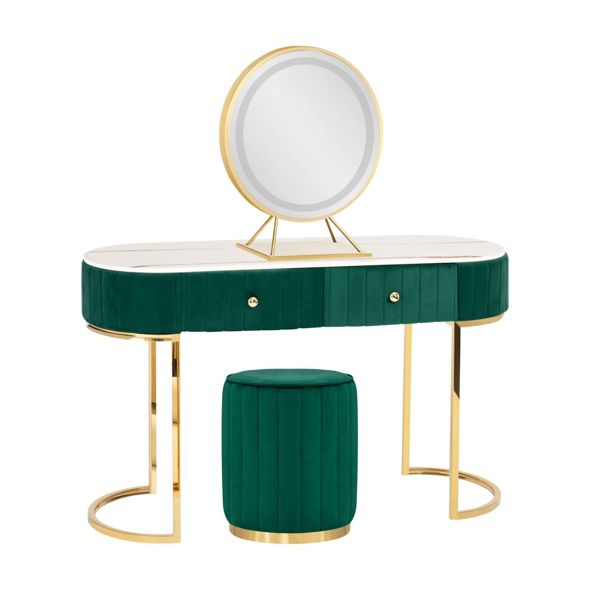 Toilettafel Fluweel T11 Groen 1