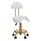 Zadelkruk met Rugleuning 6001 Goud-Wit