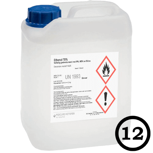 Luspada Alcohol 70% 5L (12 stuks)