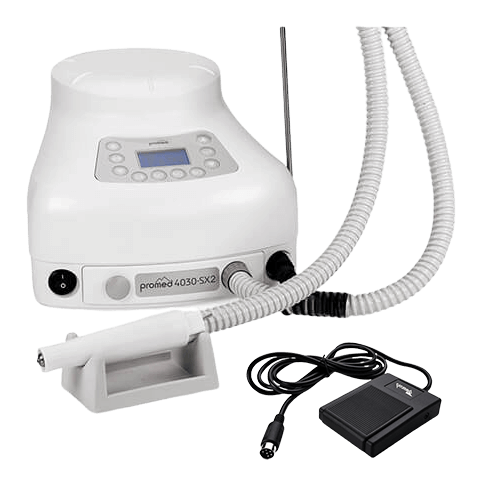 Pedicuremotor Stofafzuiging Promed 4030 SX 2 met pedaal